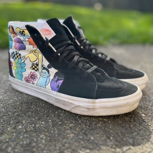 Vans SK8-Hi Cultivate Care Hi top Skate Shoes Sz 9.5 - Picture 1 of 9